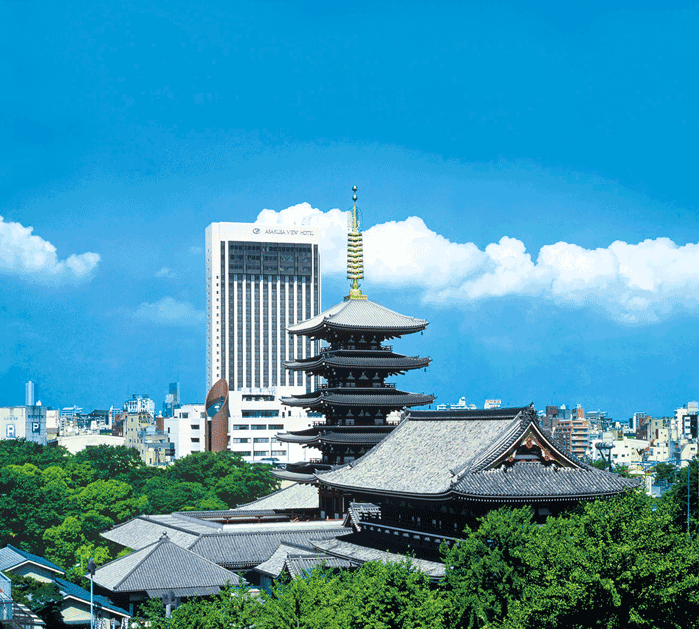 浅草ビューホテル外観の画像